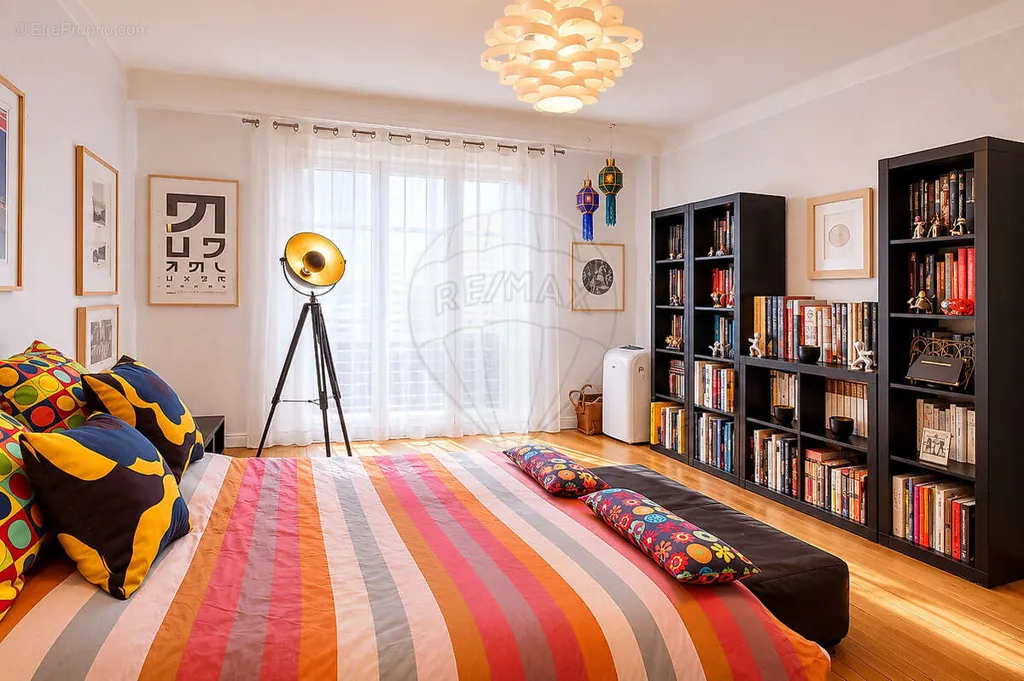 Chambres - Appartement de Caractère au Dernier Étage à Metz