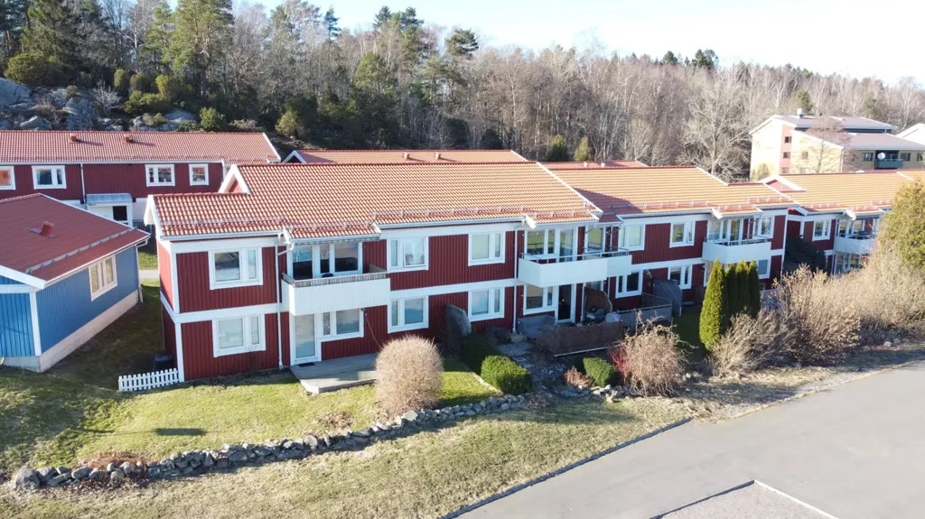 Vue aérienne - Ground Floor Flat with Private Terrace in Millestolpe