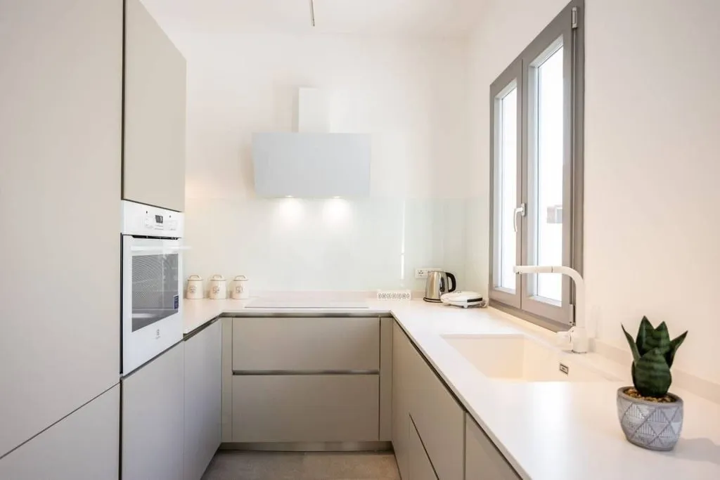 Köök - Villa with Sea View and Pool in San Vito Lo Capo
