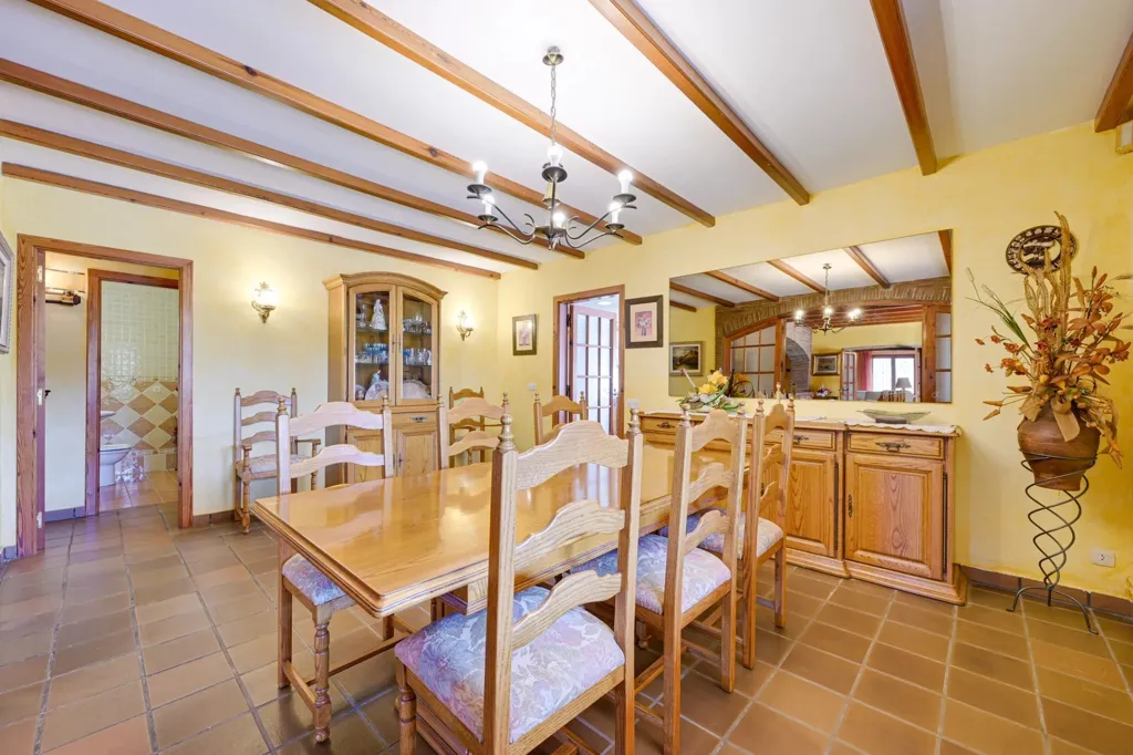 Söögituba - Luxury Farmhouse with Pool in Calonge