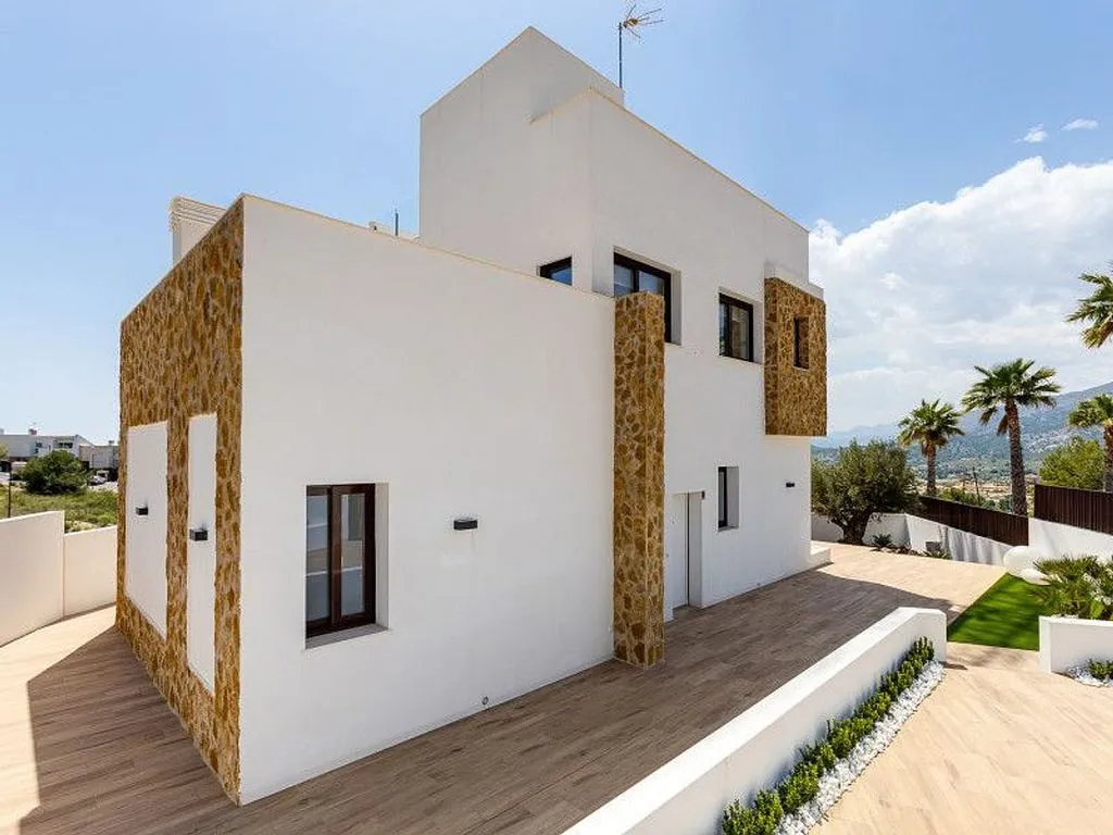 Exterior - Chalet with Pool and Terrace in Finestrat
