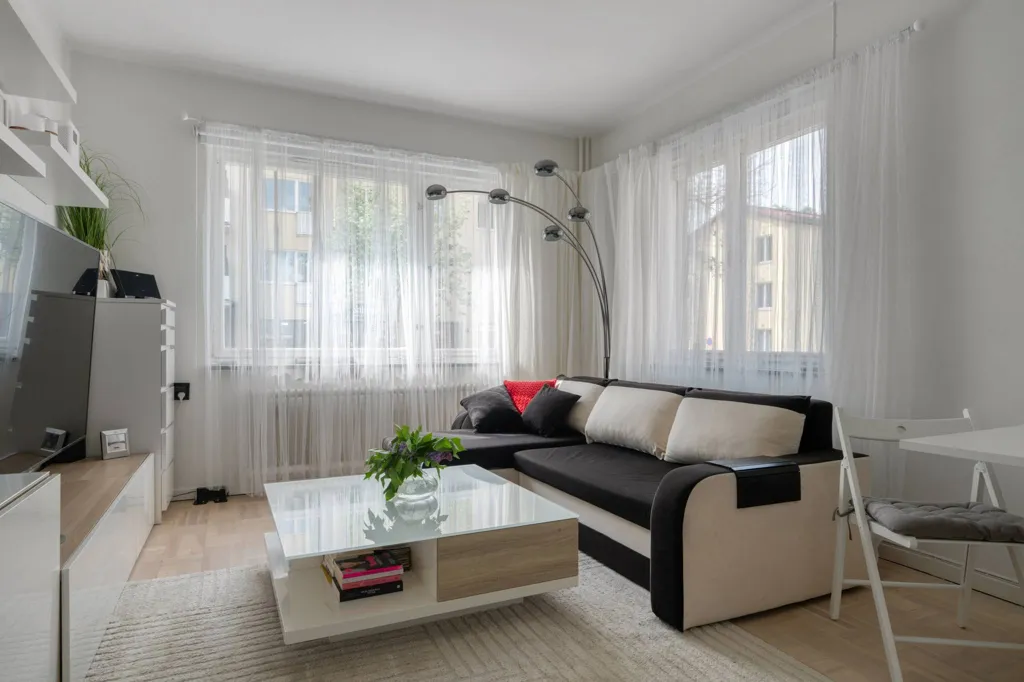 Living Room - Apartment with Parking in Södertälje