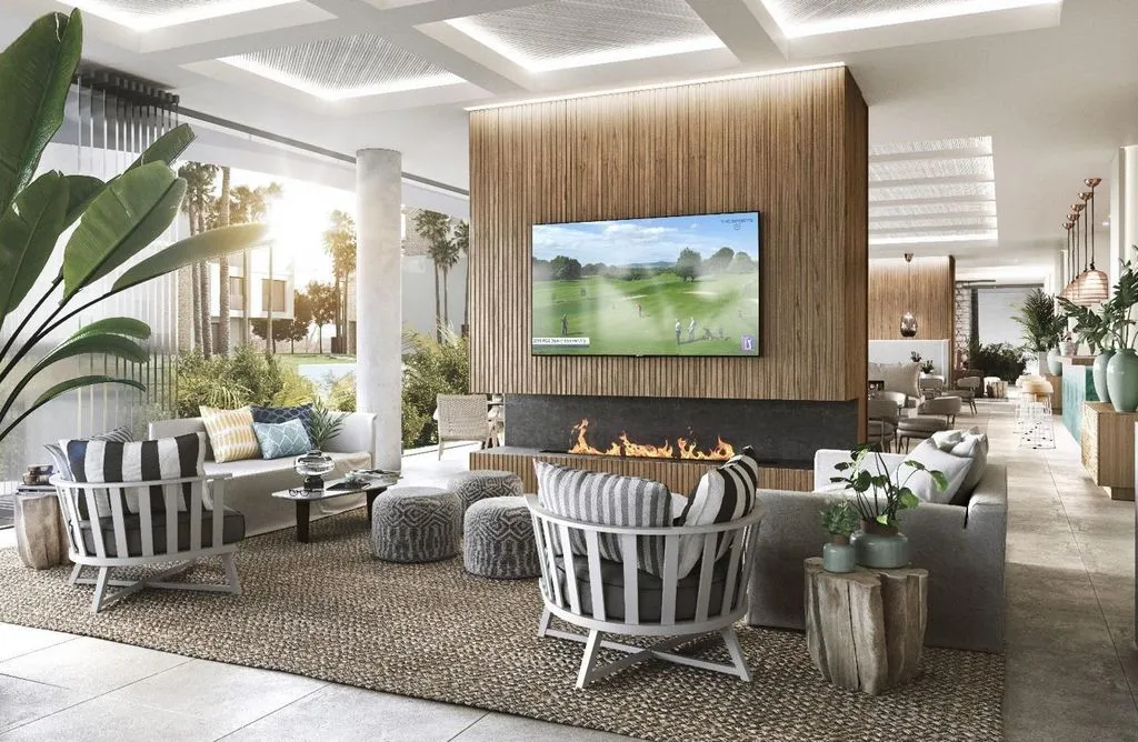 Séjour - Luxury Flat with Pool in Estepona