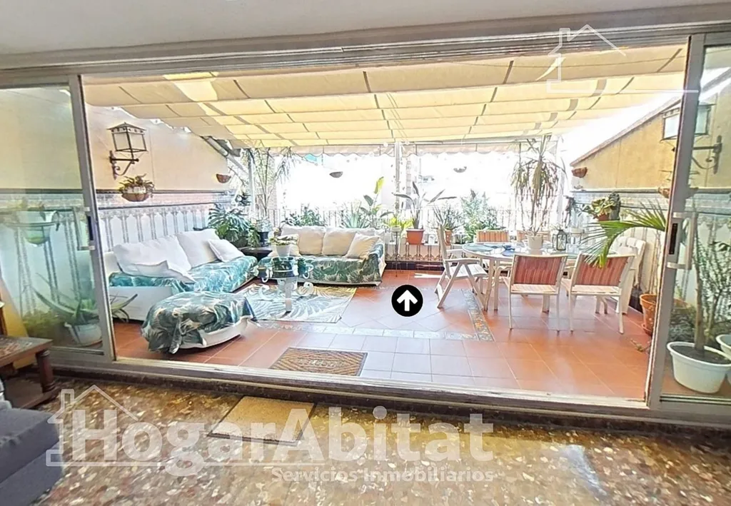 Terrasse - Triplex Attic with Terrace in Mislata