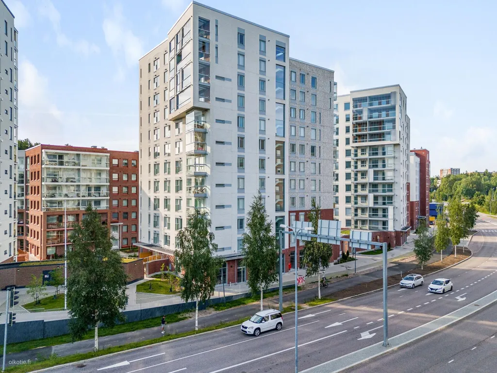 Extérieur - Modern Flat with Glazed Balcony in Olari