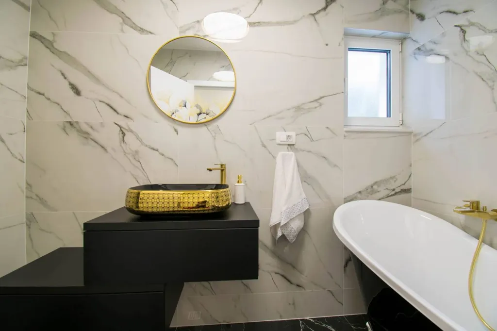 Bathrooms - New Villa with Pool in Baška Voda