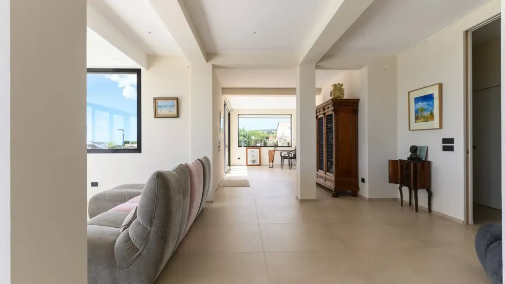 Living Room - New Villa with Pool in Sampieri, Scicli