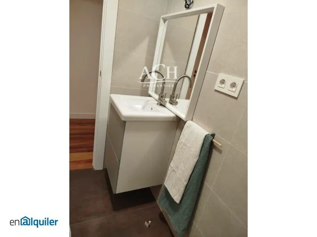 Salles de bain - Furnished Apartment with Terrace in Algorta