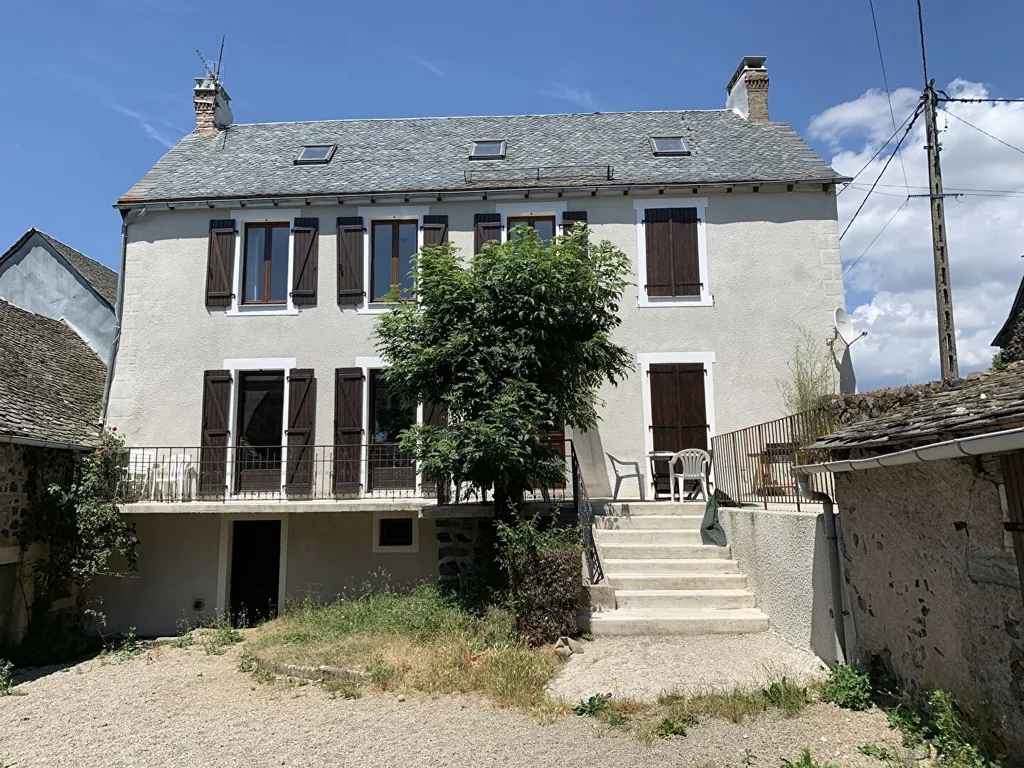 Exterior - Maison with Courtyard in La Bastide d'Aubrac