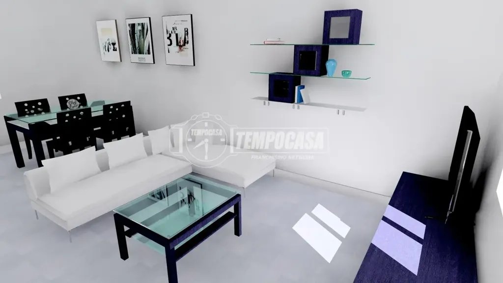 New 4-Bedroom Apartment with Terrace in Cantù