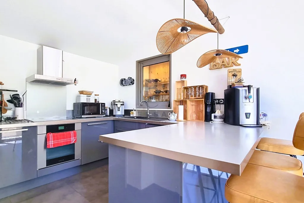 Cucina - Apartment with Sea View near Agay