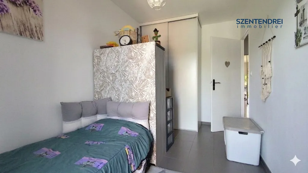 Chambres - Appartement 3 Pièces avec Jardins à Lunel Nord