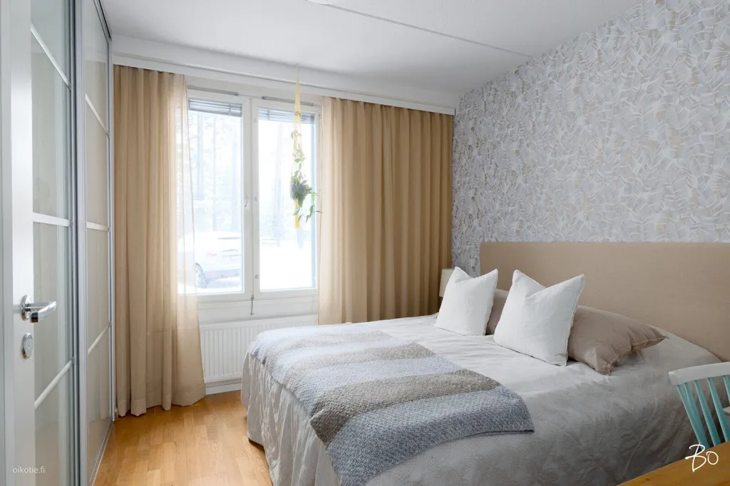 Bedrooms - Family Apartment with Sauna in Tuusula