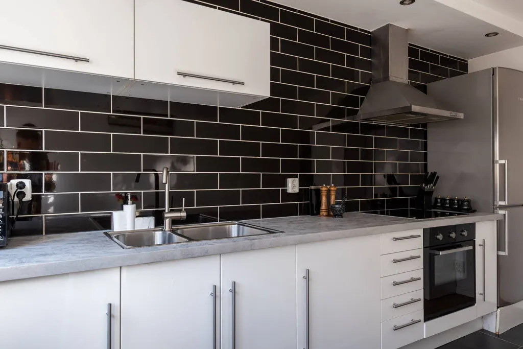 Cuisine - Apartment with Balcony in Stockholm