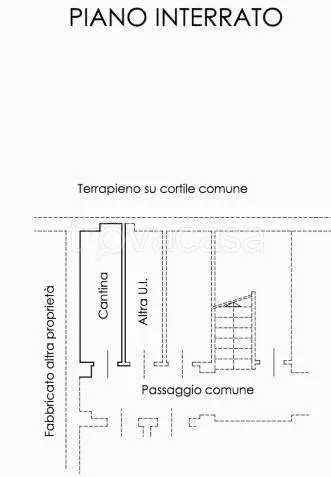 Plan - First Floor Apartment with Balconies in Torino