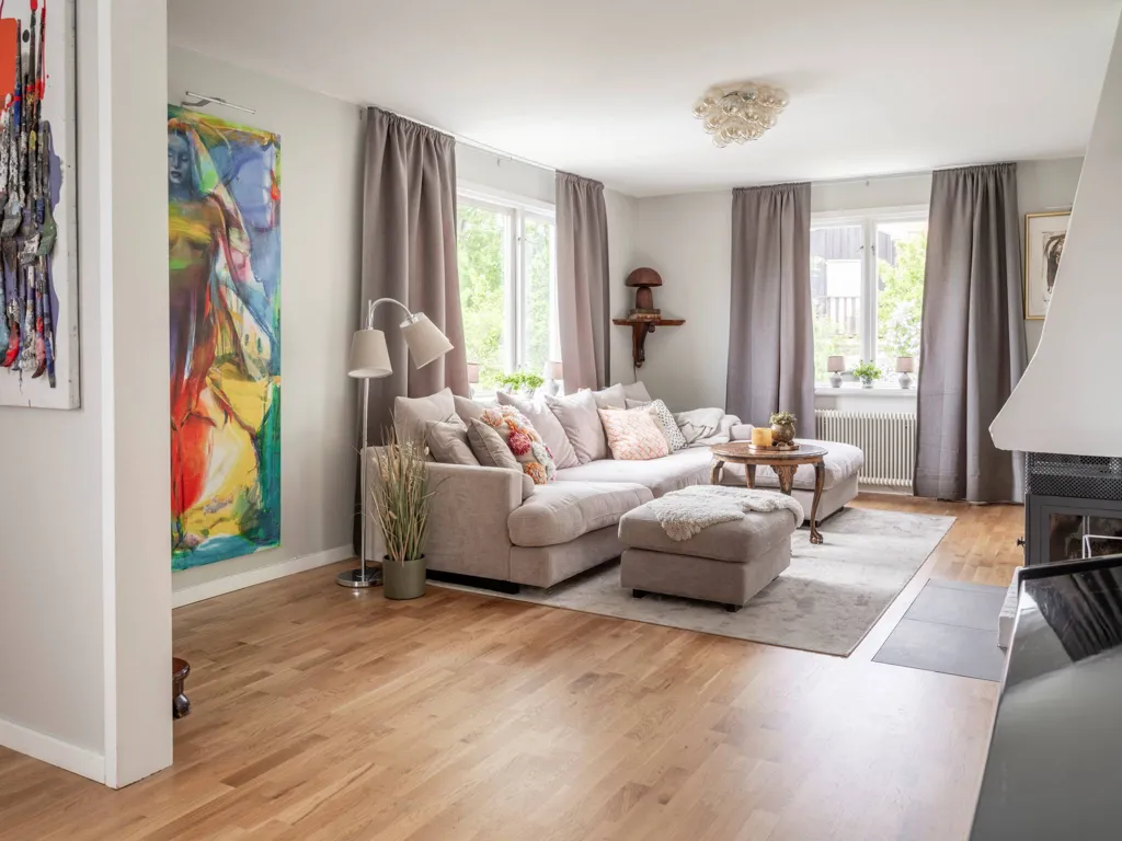 Séjour - Charming Putsvilla with Garden in Lilla Ursvik