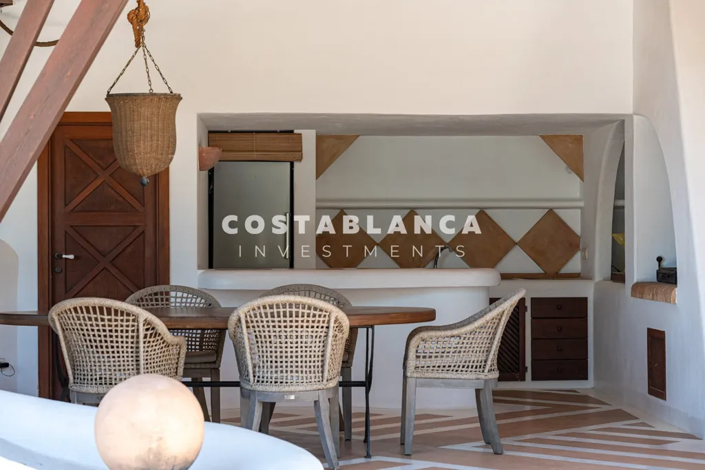 Terrasse - First Line Villa with Sea Views in Altea Hills