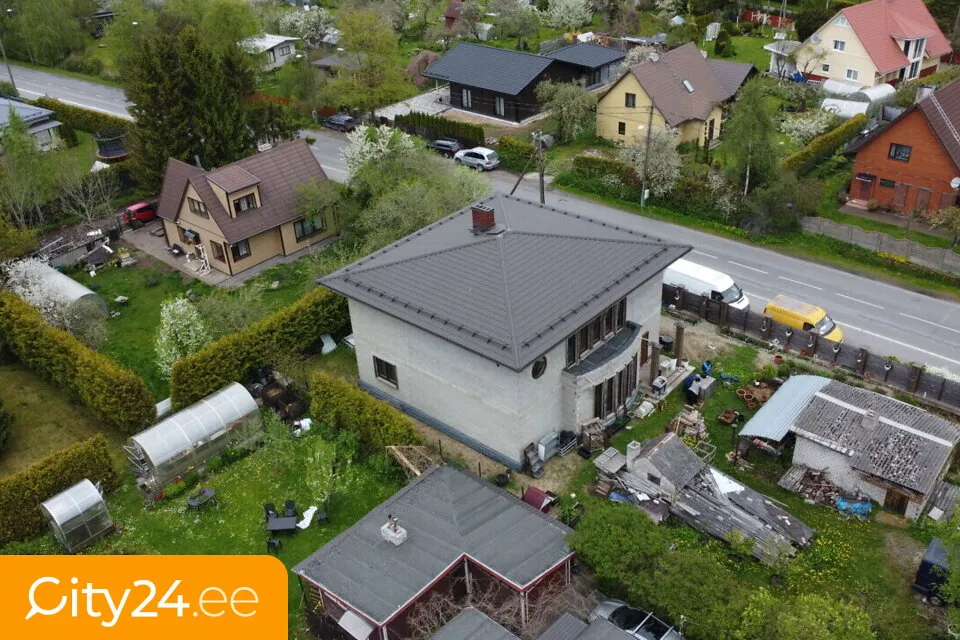 Vista aerea - Semi-Constructed House with Strong Construction in Quiet Area