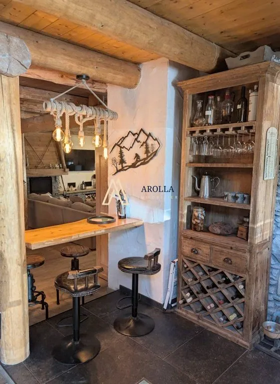 Cuisine - Chalet Luxueux avec Vue Montagne à Bourg-Saint-Maurice