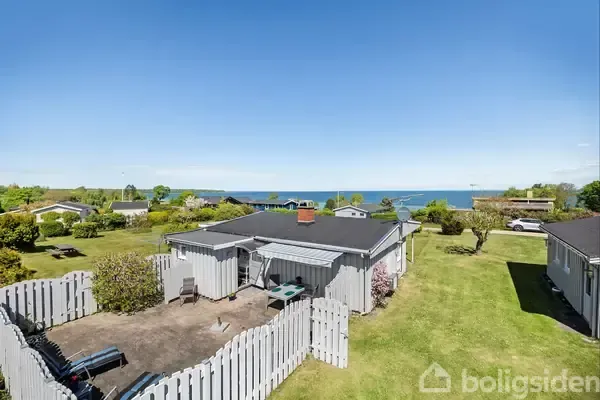 Vista aerea - Cottage with Fjord View in Bognæs