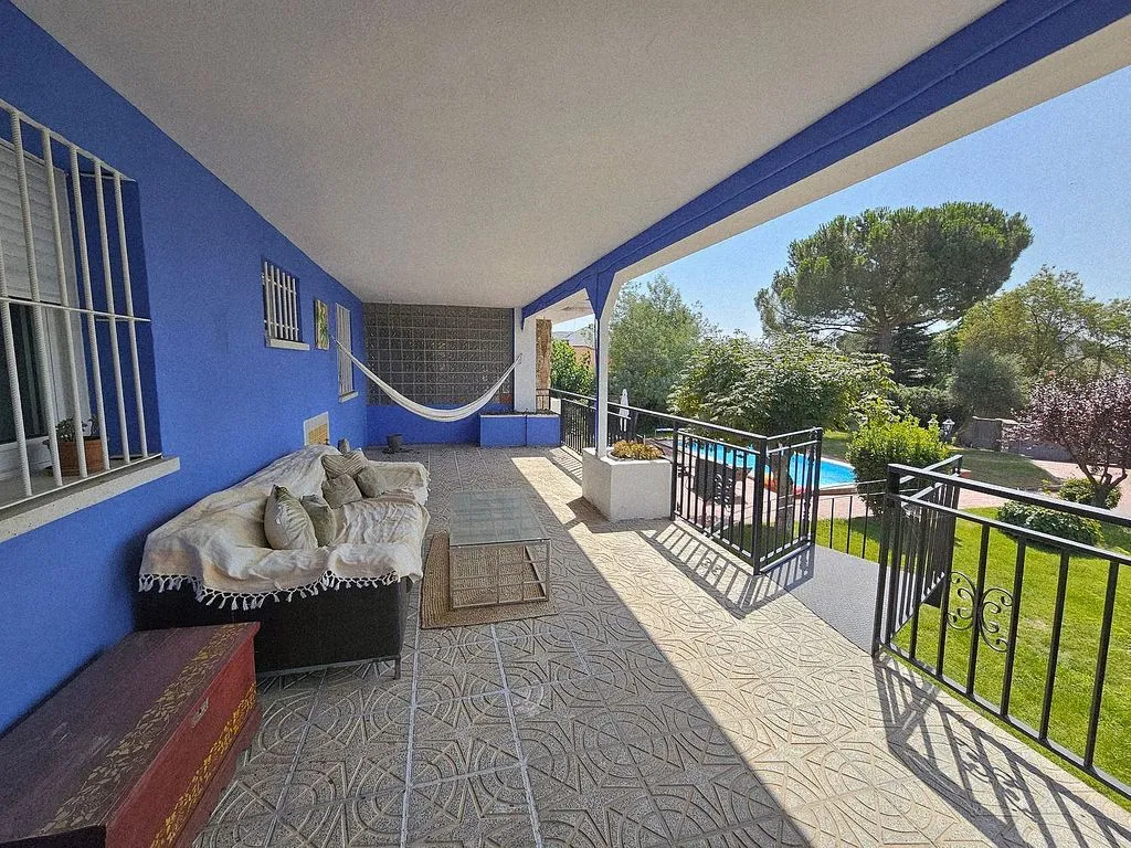 Terrasse - Detached Chalet with Pool in Alpedrete