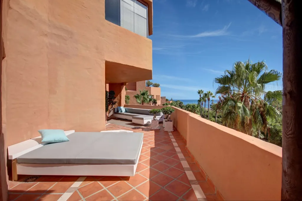 Terrass - Apartment with Sea View in Estepona