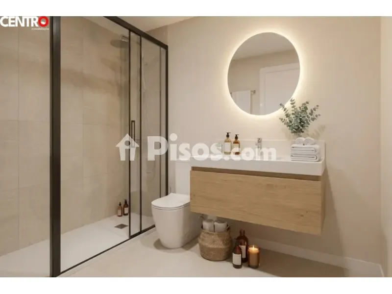 Salles de bain - New Flat with Double Terrace in Albolote