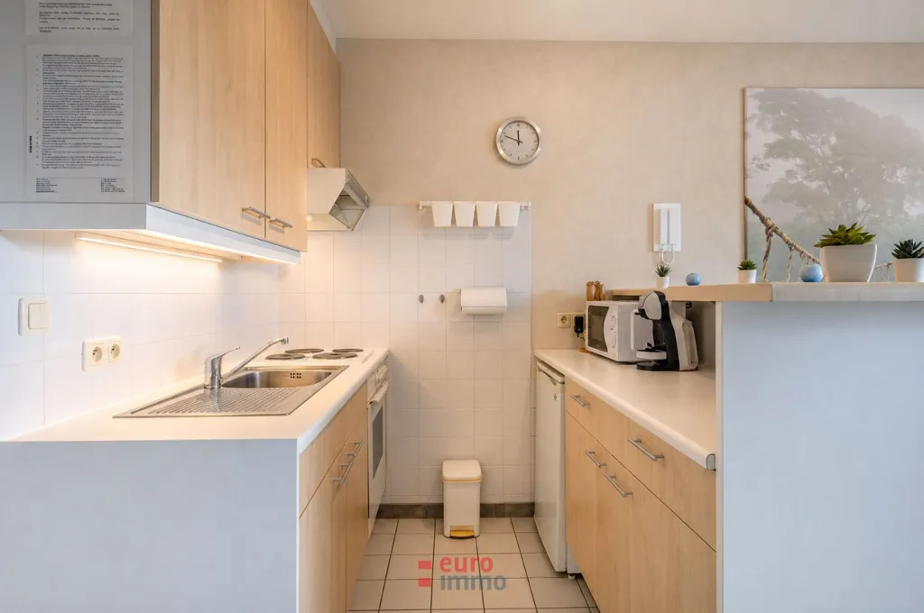 Kitchen - Studio with Balcony in Nieuwpoort
