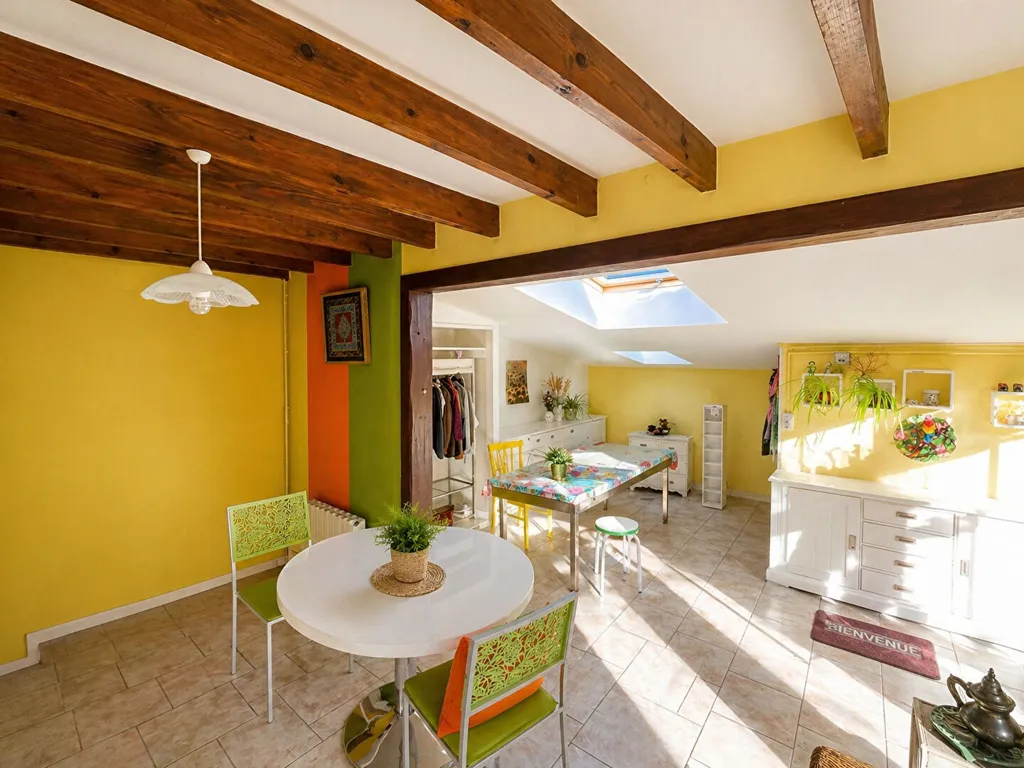 Dining Room - Stone House with Potential in Bellefonds