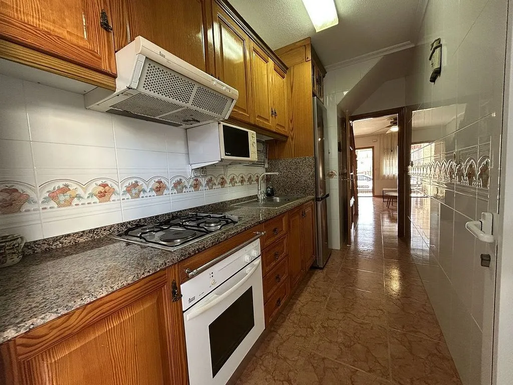 Köök - Semi-Detached House with Pool in Torre de la Horadada