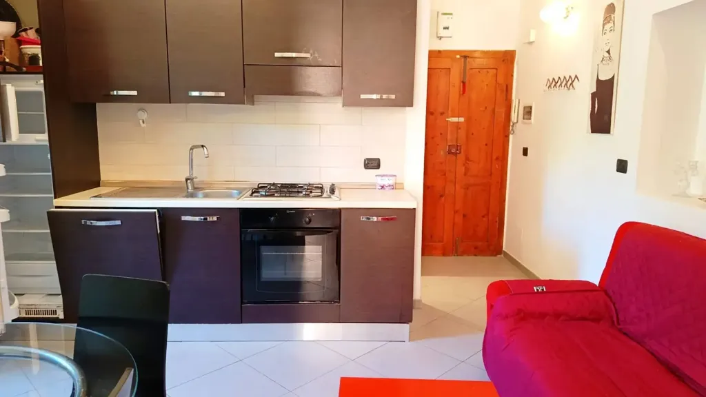 Köök - Bright Apartment with Balcony in Monte Argentario