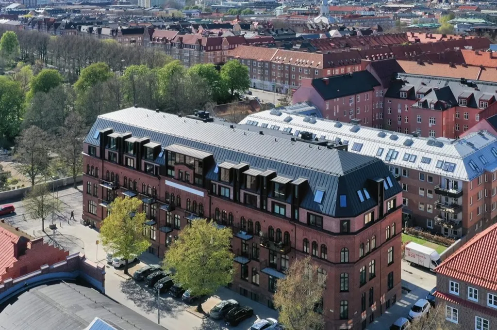 Vue aérienne - Penthouse with Skyline View in Malmö