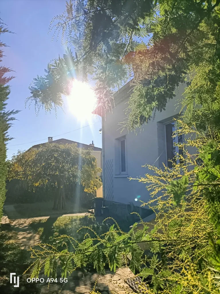 Garden - Renovated House with Garden in Aubenas
