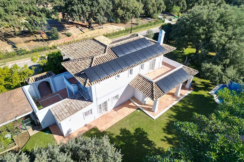 Vue aérienne - Detached House with Golf View in Sotogrande