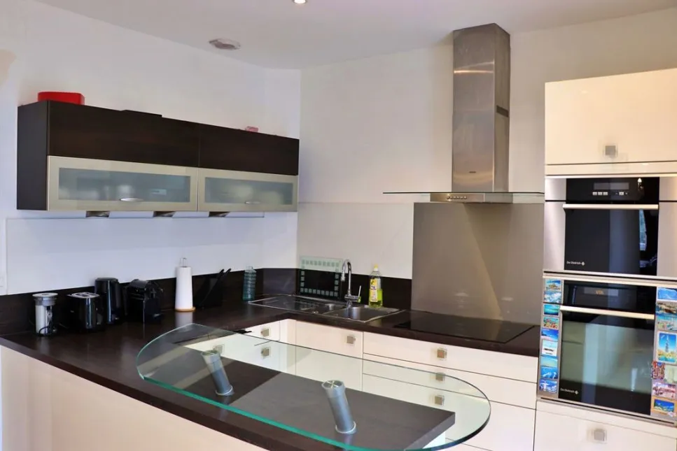 Cucina - Duplex with Balcony in Strasbourg