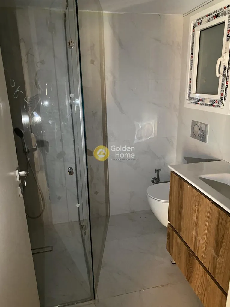 Salles de bain - Renovated Apartment with Balcony in Kallithea