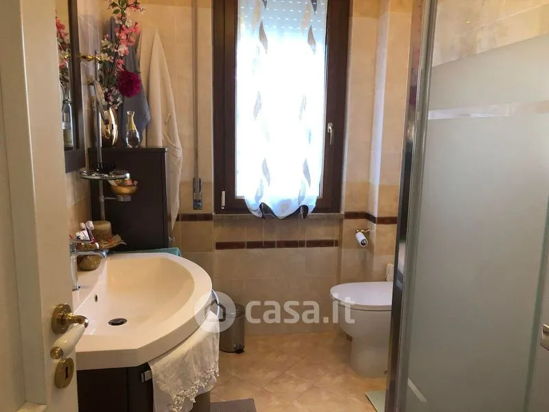Bathrooms - Rearranged Apartment with Balcony in Grosseto
