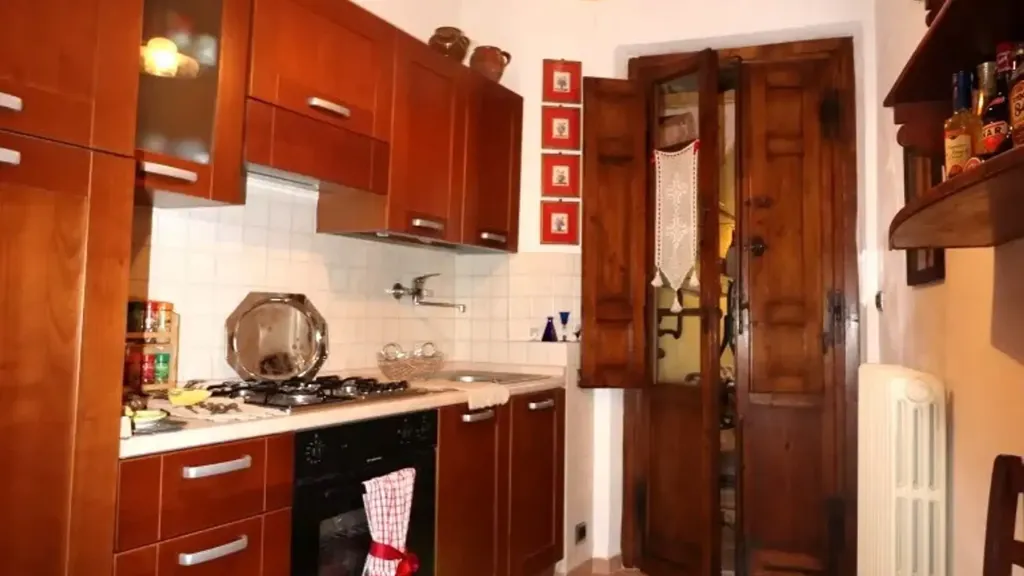 Kitchen - Terraced Villa with Garden in Montevarchi