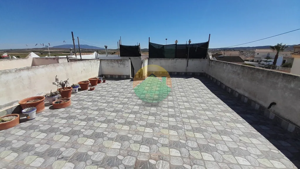 Terrass - Corner Plot Villa with Solarium in Camposol