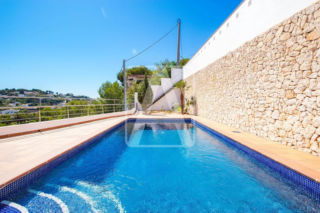 Piscine - Villa with Sea View in Benissa