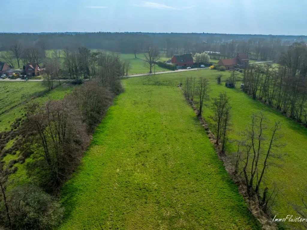 Vue aérienne - Maison avec Garage et Jardin à Geel