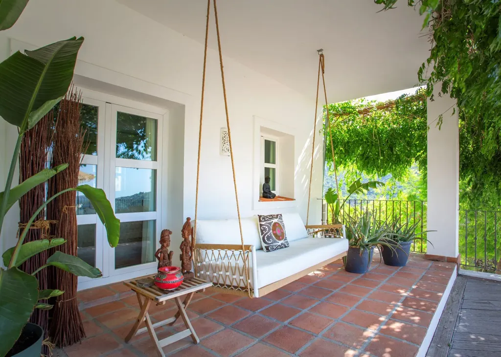 Terrass - Villa with Sea and Mountain Views in Monte Mayor