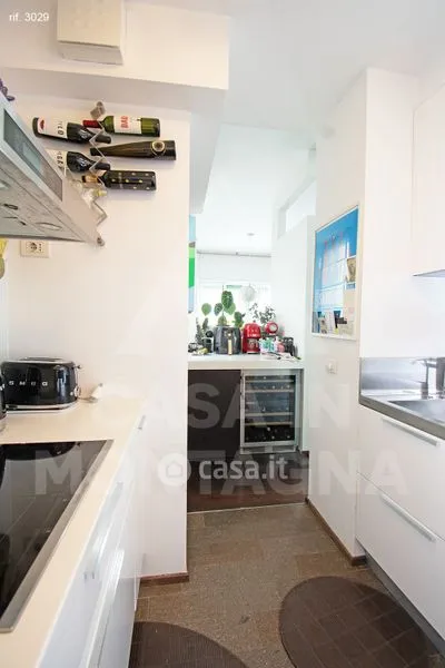 Cucina - Apartment with Duomo View in Trento