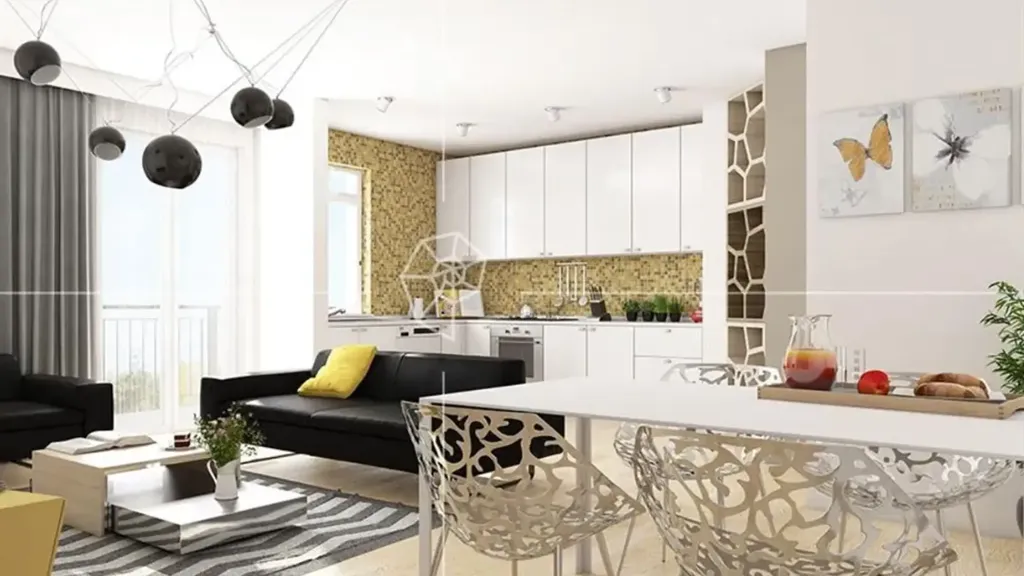 Söögituba - Rearranged Apartment with Balcony in Monza