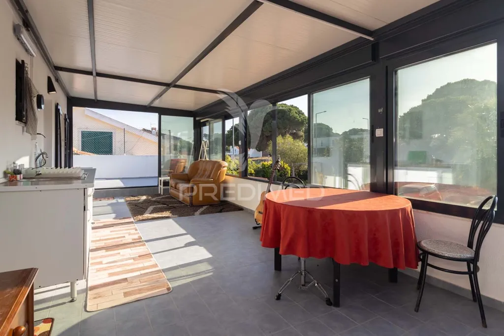 Terrasse - Detached House with Pool in Sesimbra