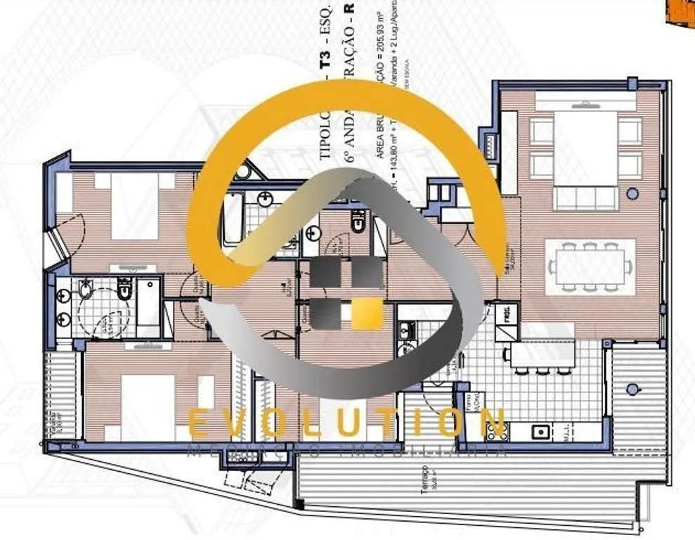 Plan - Luxury Flat in Maia, Portugal