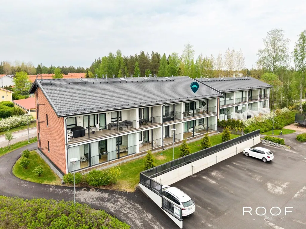 Vue aérienne - Modern Apartment with Balcony in Hyvinkää