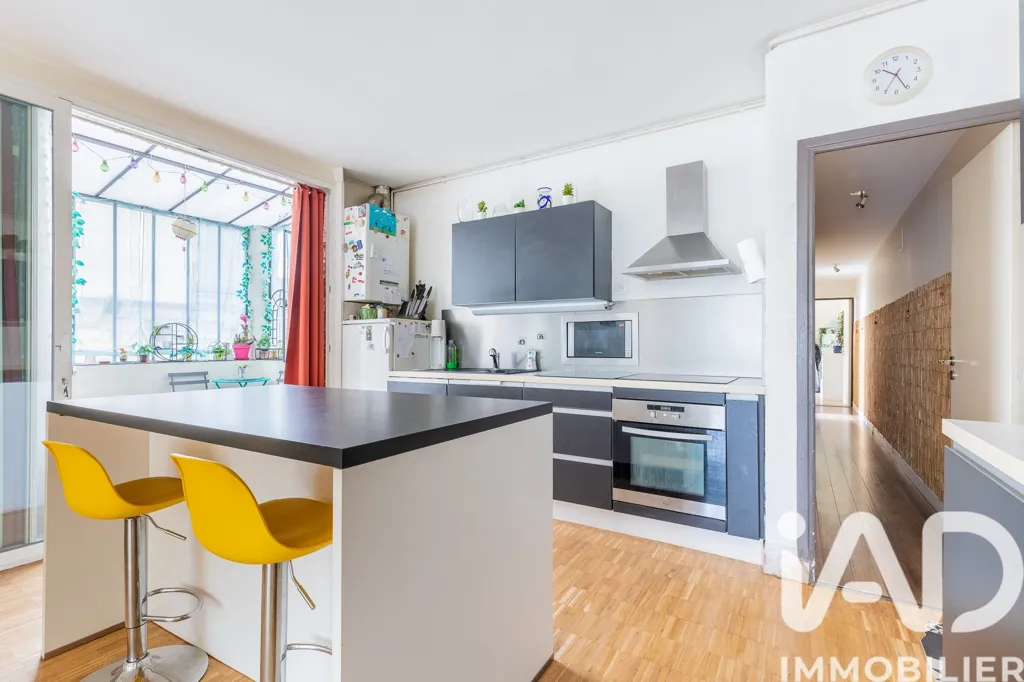 Cuisine - Appartement 4 Pièces avec Véranda à Viry-Chatillon