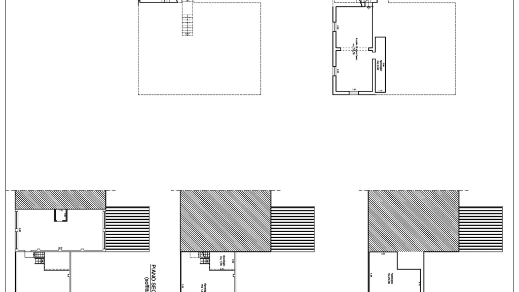 Plan - Apartment with Terraces in Castelfiorentino