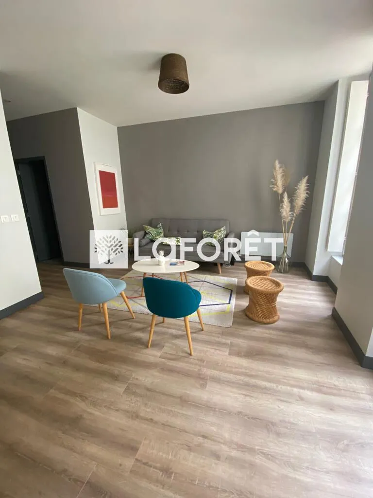 Séjour - Appartement Duplex en Impasse à Bordeaux